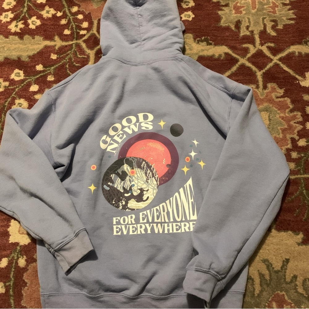 Purple size M hillsong united hoodie